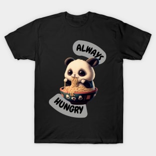 Always Hungry Panda T-Shirt